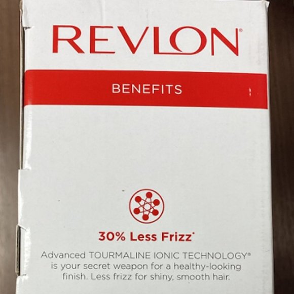 Brand New - REVLON One-Step Hair Dryer Volumizer Hot Air Brush, Black & Pink - Picture 2 of 4